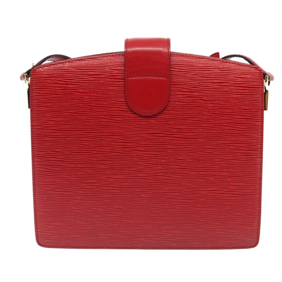 LOUIS VUITTON Epi Capuchin Shoulder Bag Red M52347 LV Auth ep5775 - Picture 3 of 15